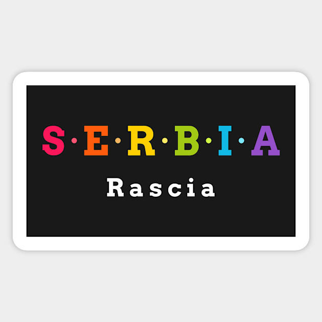 Serbia, Rascia Sticker by Koolstudio